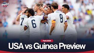 Paris 2024: USA vs Guinea preview | US seeking first KO round Olympic appearance since 2000