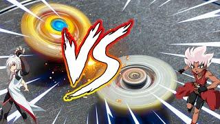 Shu Vs King | Spriggan Requiem.0..Zt Vs Variares D:D (Beyblade Burst vs Metal Fight!!)