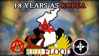 I Spent 18 Years as KOREA in RED FLOOD