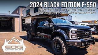 2024 Black Edition F-550 Delivery (Feat. Bowen Customs Flatbed & Kingstar KRUZR 8)