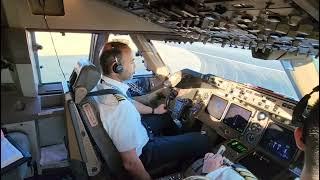 BOEING 747...START, Cockpit procedures and TAKEOFF. ( longest TAXI CLEARANCE read back )