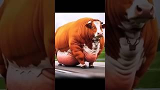 A Pregnant Cow Is Helpless #cowvideos #pregnancy #alone #shorts #animals #animalslover #viralvideo