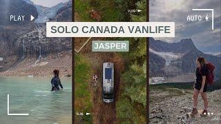 Solo Canada Campervan Trip - PART 1: JASPER (inc EDITH CAVELL HIKE)