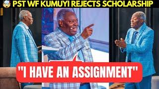 PST. DR. WFKUMUYI:"HOW I REJECTED JUICY OPPORTUNITIES (TEMPTATIONS )TO LOSE FOCUS ON DIVINE MANDATE