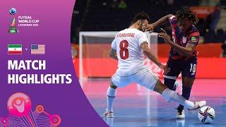 IR Iran v USA | FIFA Futsal World Cup 2021 | Match Highlights