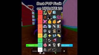 Best Fruit For PVP on UPDATE 20 #bloxfruits #roblox #games