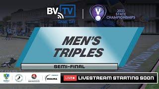 BVSC2023 | Men’s Triples | Semi-Final | Matthews/Ellis/Burgess (BCG) vs Ball/Holland/Trewarne (MW)