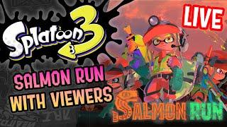 Salmon Run With YOU - Splatoon 3 LIVE  #shorts