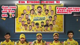 CSK Strongest PlayingXI Tamil-Beast Allrounder️| ஆறாவது Trophy கிடைக்குமா?CSK யுக்தி என்ன?IPL2025