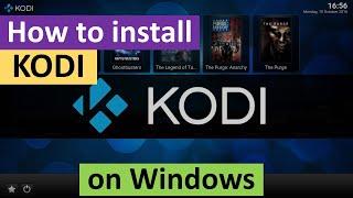 How to Install Kodi on Windows