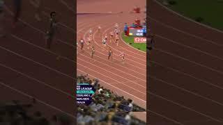 The most intense relay finish EVER  #DiamondLeague  #ZurichDL  #athletics #shorts