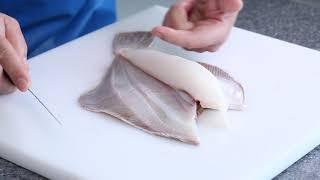 Master Fishmonger Standard Guide to Cross Cut Filleting - Plaice