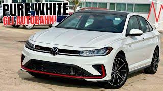 2025 VW Jetta GLI Autobahn Edition In Pure White Looks and Sounds Beastly