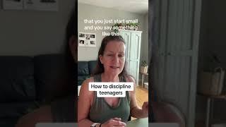 How to Discipline Teenagers? #teenagers #parentingteenagers #parentingteens