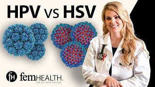 What’s the difference between two common sexually transmitted diseases (HPV vs. HSV)