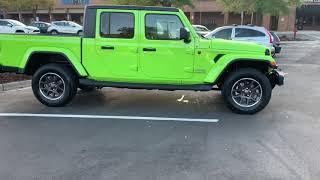 2021 Jeep Gladiator Overland in Gecko Green