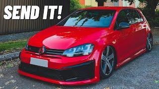 500BHP GOLF R400 ROLLING LAUNCH