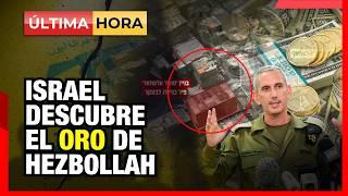 ÚLTIMA HORA Israel encuentra Búnker con el tesoro más grande de Hezbollah