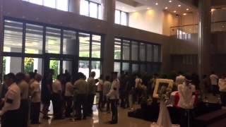 Lee Kuan Yew: NJC choir singing in Parliament House 2