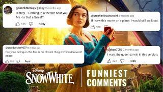 FUNNIEST COMMENTS of Snow White Trailer | FULL Version