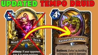 Updated, Unstoppable, Best TEMPO DRUID Deck to Climb Legend Fast ► Hearthstone 30.0