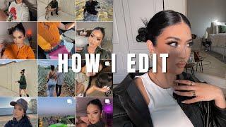 HOW I EDIT MY INSTAGRAM PICS + STORIES | genbthegem