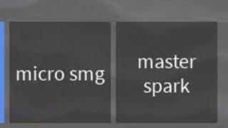 Micro smg + master spark in ZS