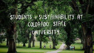 Students and Sustainability at Colorado State University