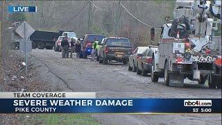 Pike County among those hit by severe weather damage