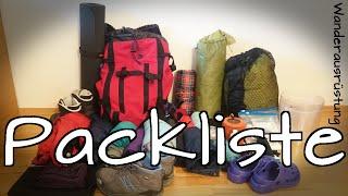 Meine Wanderausrüstung | Packliste| Bestandsaufnahme: Was fehlt?