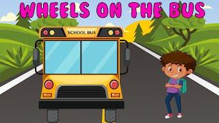 Wheels On The Bus Rhyme | Learning Videos For Kindergarten | Wheels On The Bus | Nursery Rhyme