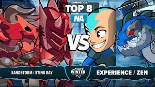 Experience & Zen vs Sandstorm & STING RAY - Elimination Top 8 - Winter Championship 2025 - NA 2v2