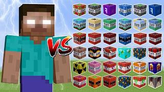 HEROBRINE vs 30 Different TNTs! Can Ignis survive Nuclear TNTs?