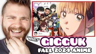 Gigguk's Fall 2024 Anime in a Nutshell | FIRST TIME REACTION!