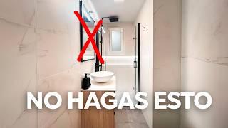 Haz que tu baño pequeño se vea GIGANTE | CONSEJOS