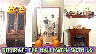 Decorating for Our First Halloween With Free Decorations Plus 2 DIY'S