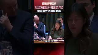 假洋鬼子吳雪婷，在聯合國上氣得飆中文，遭中國大使傅聰怒懟 #吳雪婷 #真實事件 #人物故事