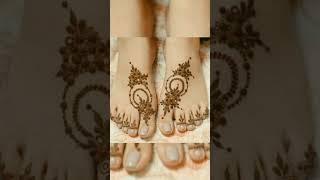 Beautiful Feet mehandi designs ️#mehndi #henna #ytshorts #trending #instagram #2024 #viralreels