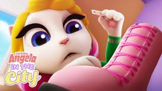 Shoe DRAMA! ‍️Talking Angela: In the City | Best Cartoon Collection