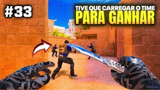 TIVE QUE CARREGAR O TIME PRA GANHAR ESSA PARTIDA | RUMO ao LEGEND #33 | STANDOFF2 