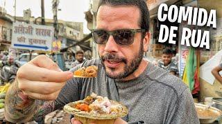 A WHOLE DAY EATING STREET FOOD IN INDIA 