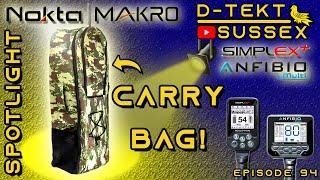 Nokta Makro Multi-Purpose Bag | Metal Detector Carry Bag | Overview | Metal Detecting | Episode 94