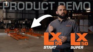 Portable Sawmill Demo - LX50START & LX50SUPER | Wood-Mizer