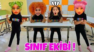 ANNEM OKULA GELDİ !! ELİF SİNEM SINIF EKİBİ NEREDE !! EYVAH ELİF ŞAKA YAPTI KIZLAR ÇILDIRDI !!