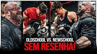 OLDSCHOOL VS. NEWSCHOOL!! | *Ganley intimou atleta de 20 anos!!*