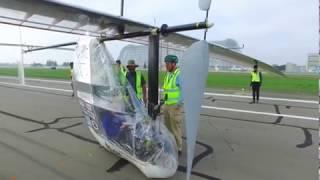 Flight two of the human powered aircraft at NASA Streamed