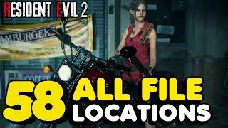 RE2: Remake - All File Locations In Resident Evil 2 Remake (Lore Explorer Trophy Guide)