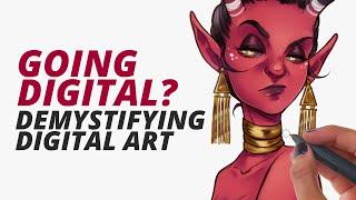 Tips for GOING DIGITAL ️ Demystifying Digital Art