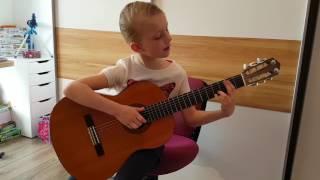 Spanische Romanze Gitarre Lilly Rubina Mädchen 8 Jahre