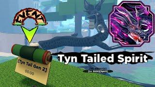 TYN TAILED SPIRIT GEN 2 BOSS spawn location - Shindo Life